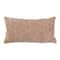 Hello Honey® Rust Woven Cotton Blend Lumbar Pillow